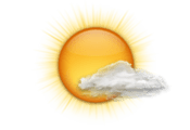 Soleado con algunas nubes