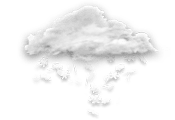 Cielo completamente nublado con posibles con nevadas