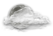 Cielo mayormente nublado
