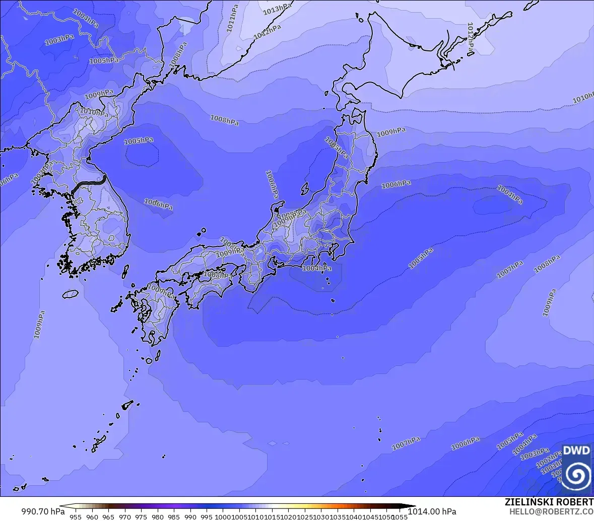 ICON modelo - Japón, Presión