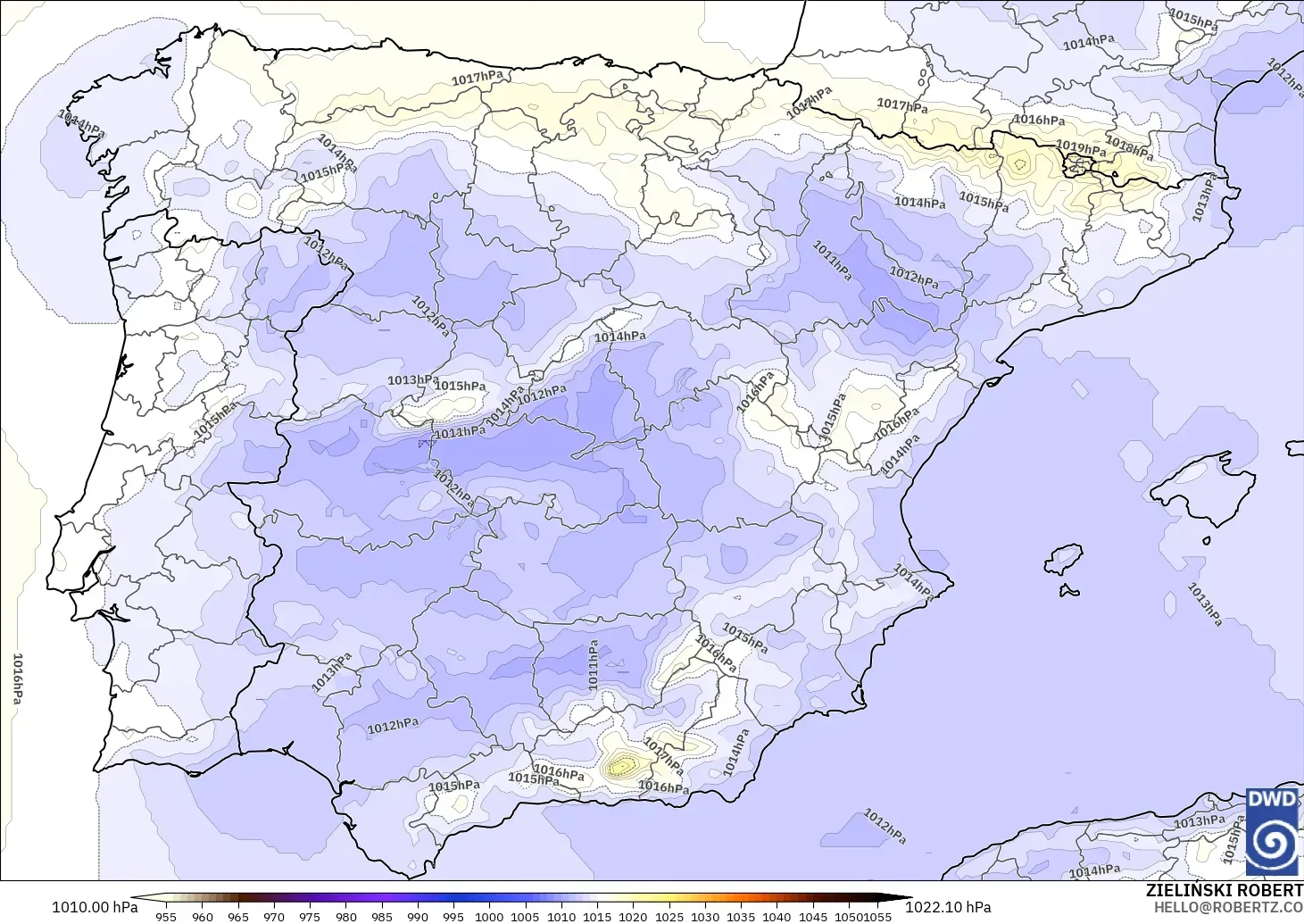 ICON modelo - España, Presión