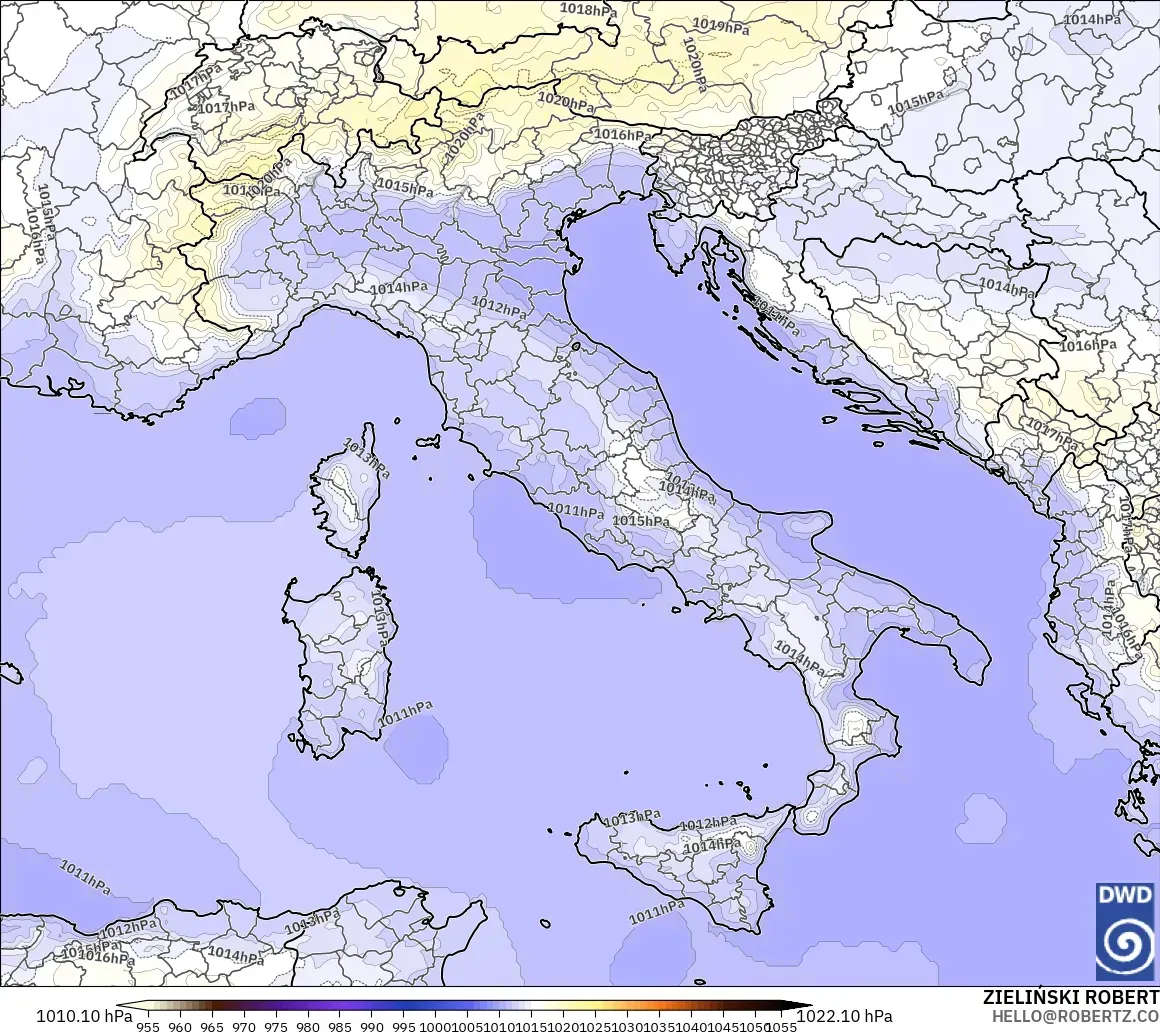ICON modelo - Italia, Presión
