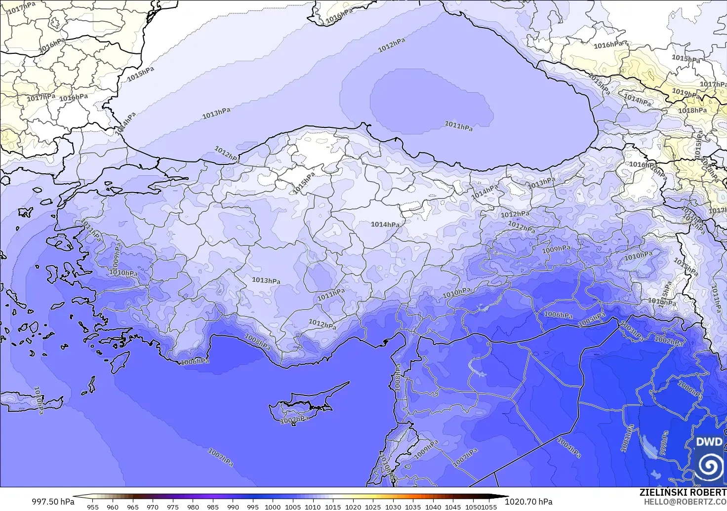 ICON modelo - Turquía, Presión