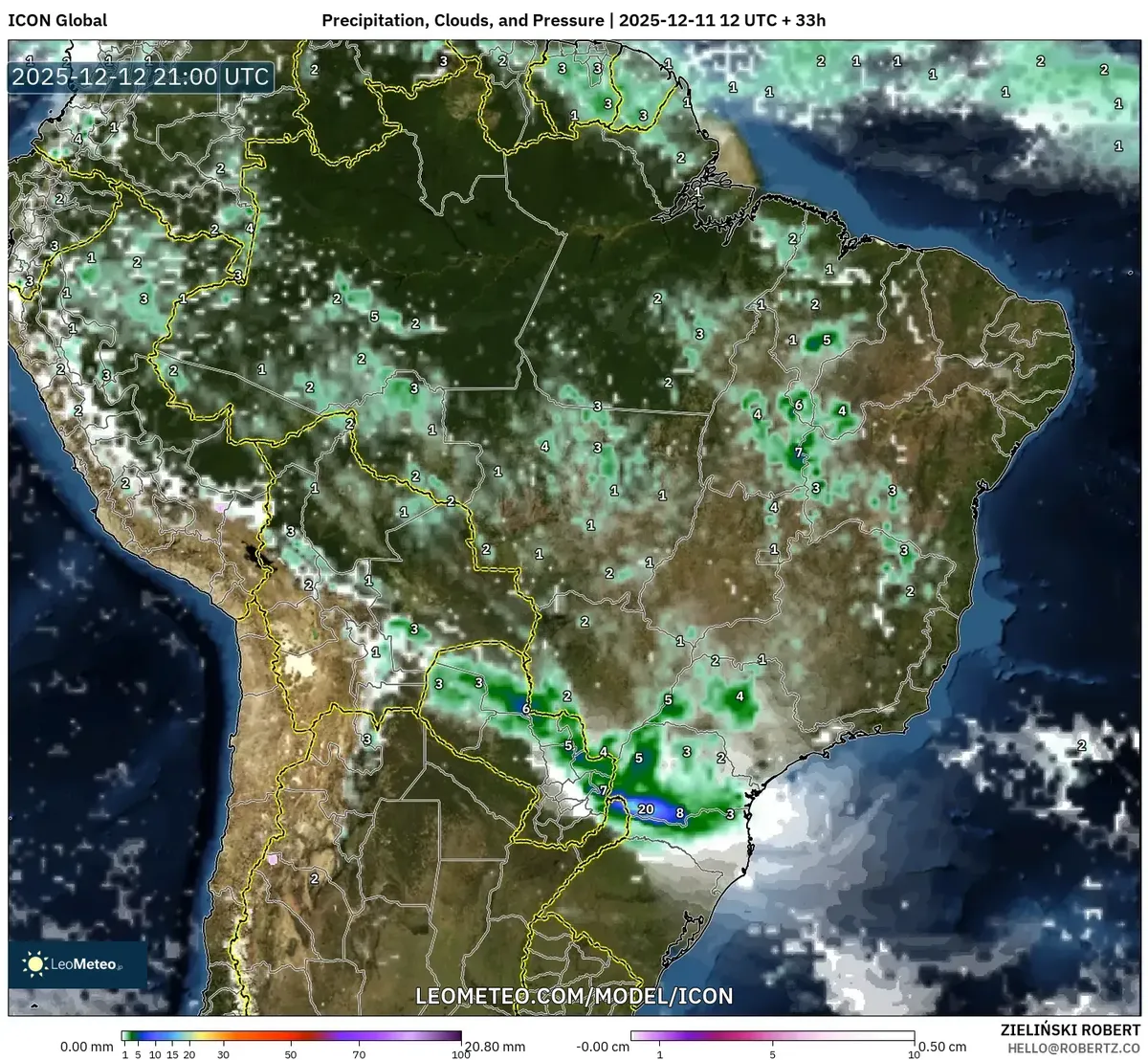 Peru Friday Weather Forecast 202