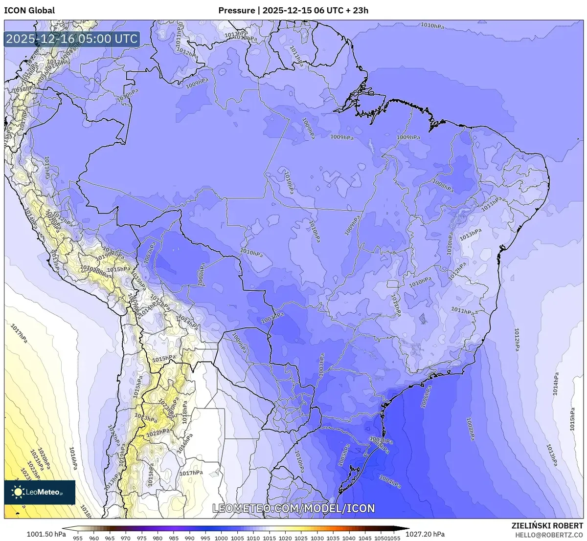 2025-12-15 Warm Sunny Day Forecast – High Pressure System Dominates Peru’s Coast & Andes