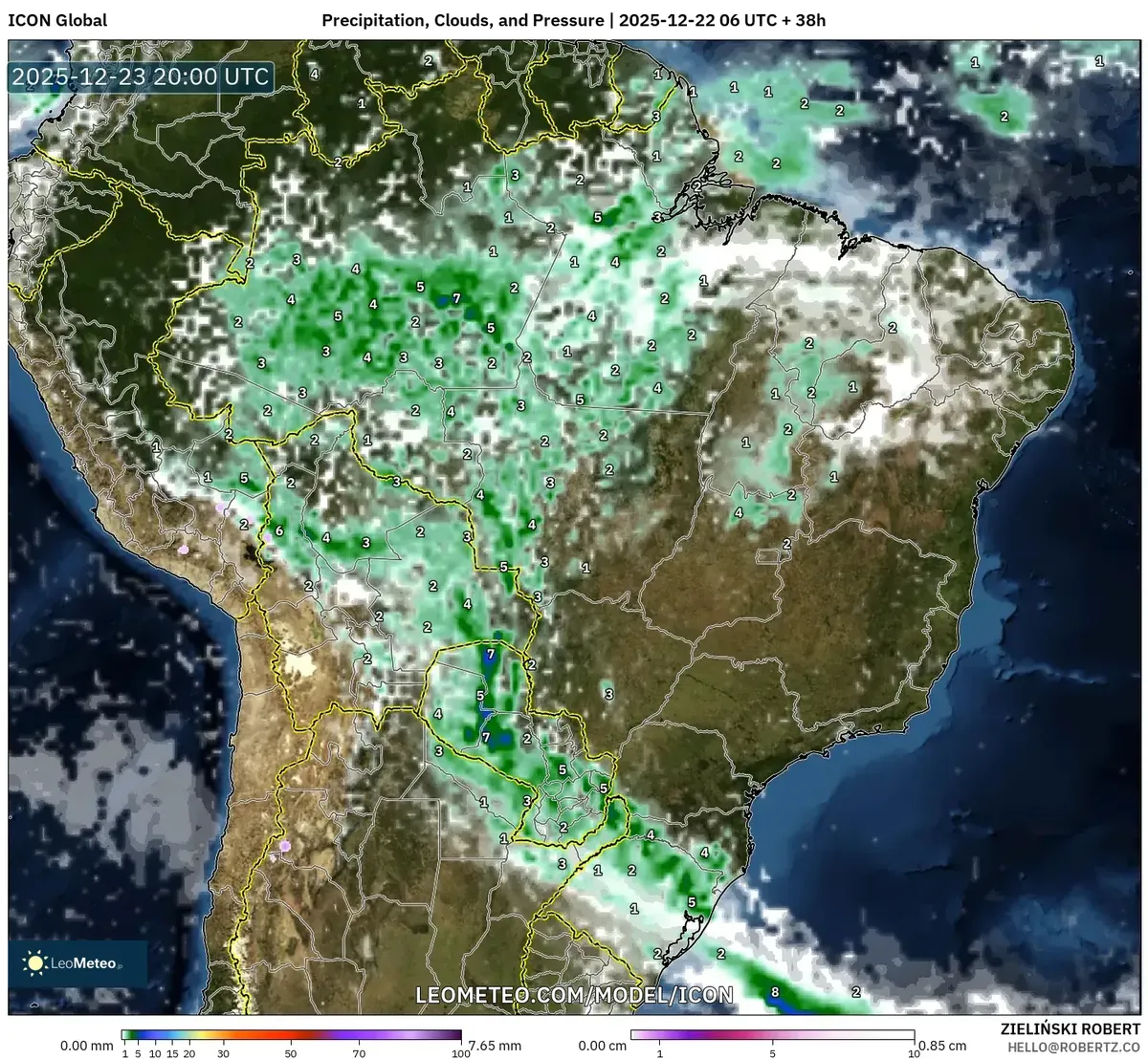 Precipitaciones vespertinas en Cusco 2025-12-22 – Lluvia dispersa y humedad en los Andes
