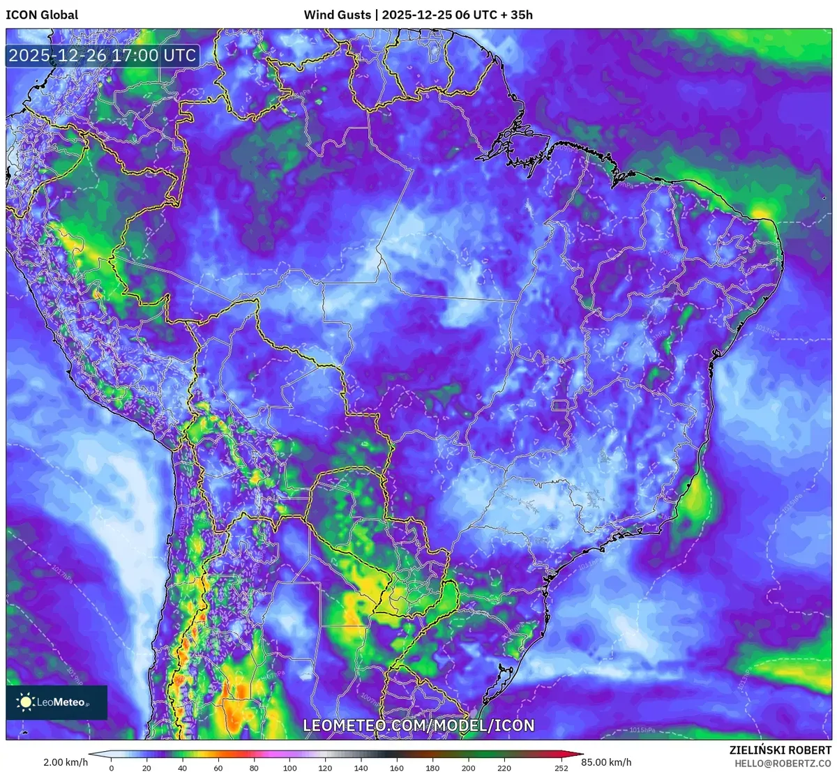Pronóstico del tiempo seco y cálido de Brasil para el viernes 25-12-2025 – Diversión al aire libre perfecta