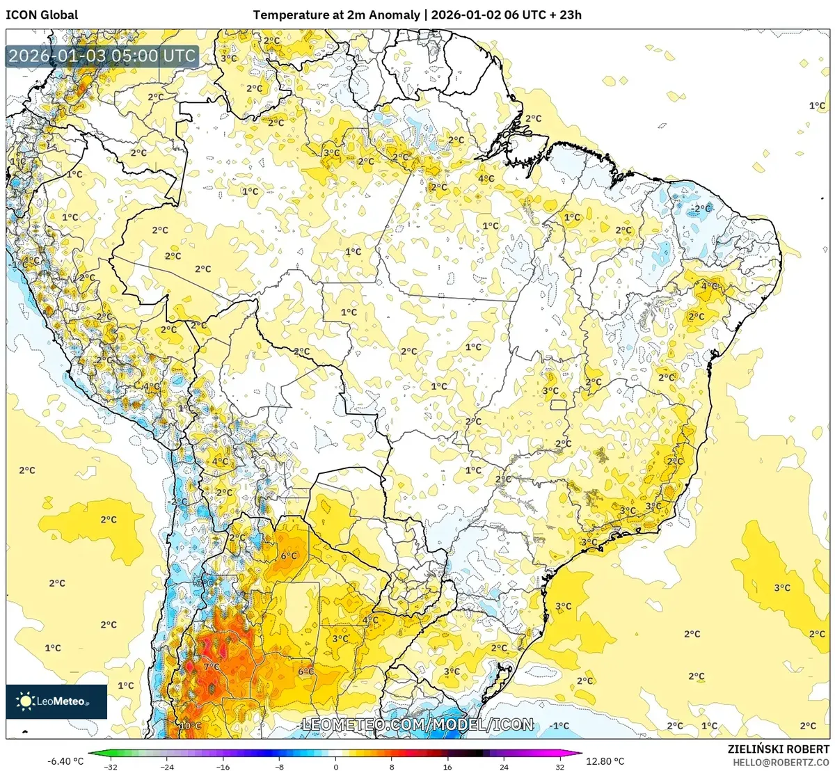 Condiciones cálidas en Lima el 3 de enero de 2026
