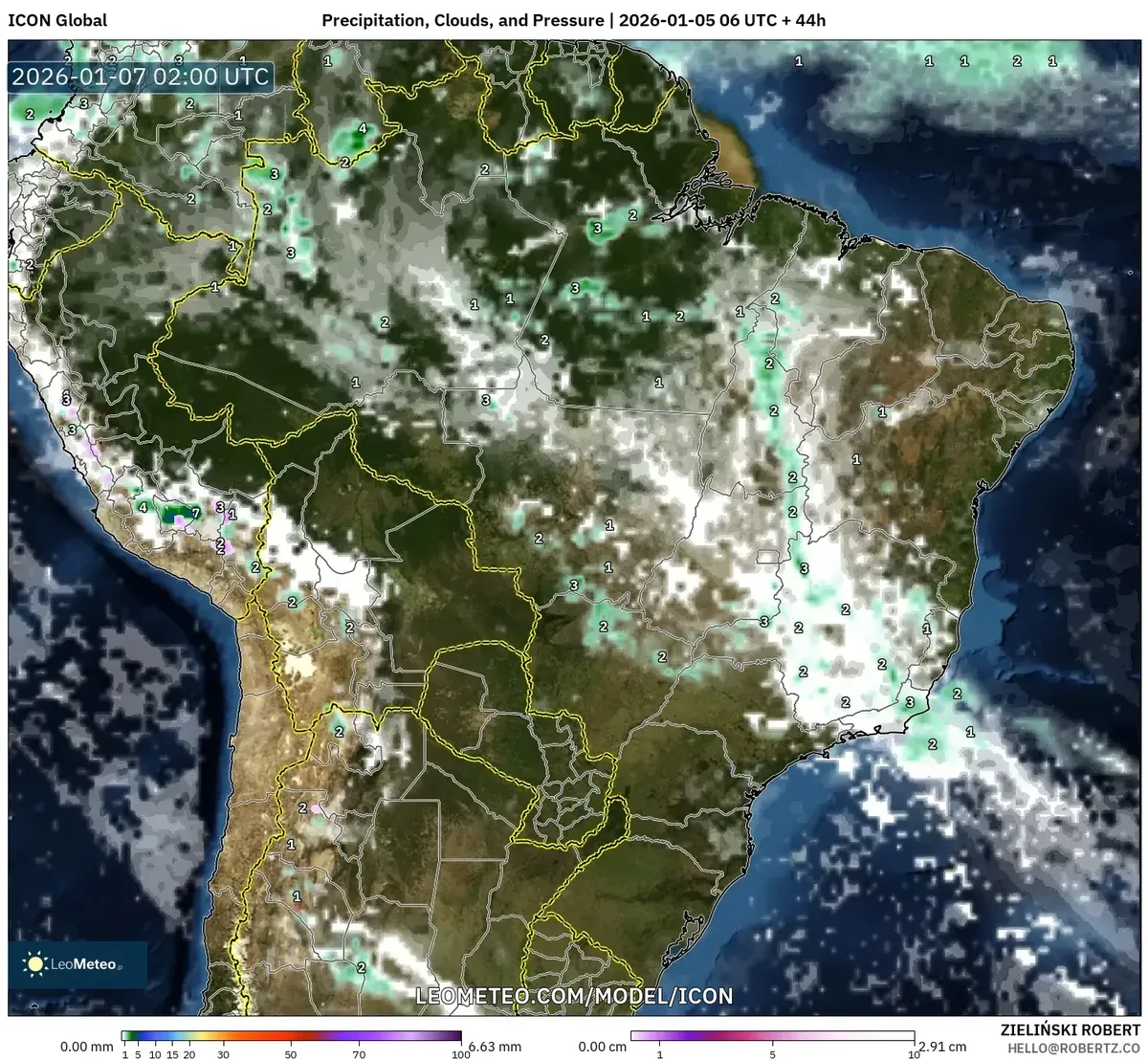 Lluvia de la tarde en Cusco el 6 de enero de 2026