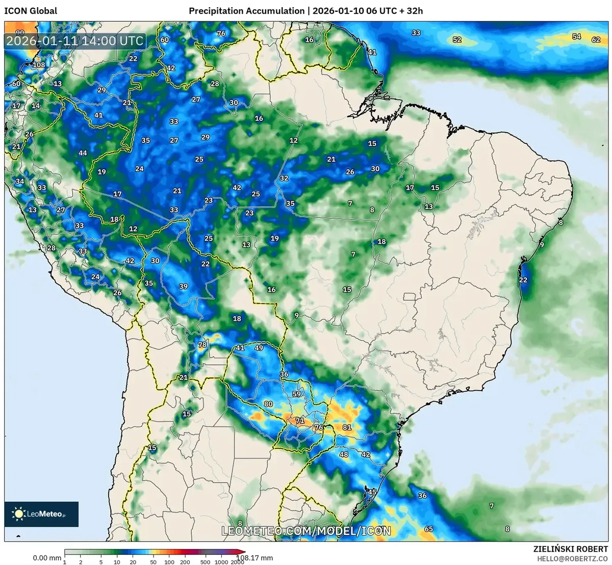 Lluvia intensa en Cusco 11 de enero de 2026