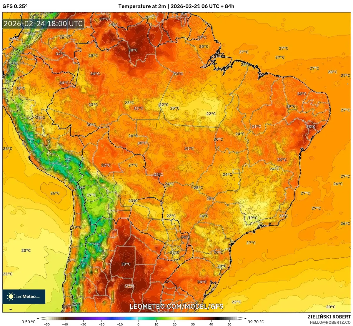Temperaturas cálidas en la tarde en Lima, 24 de febrero de 2026
