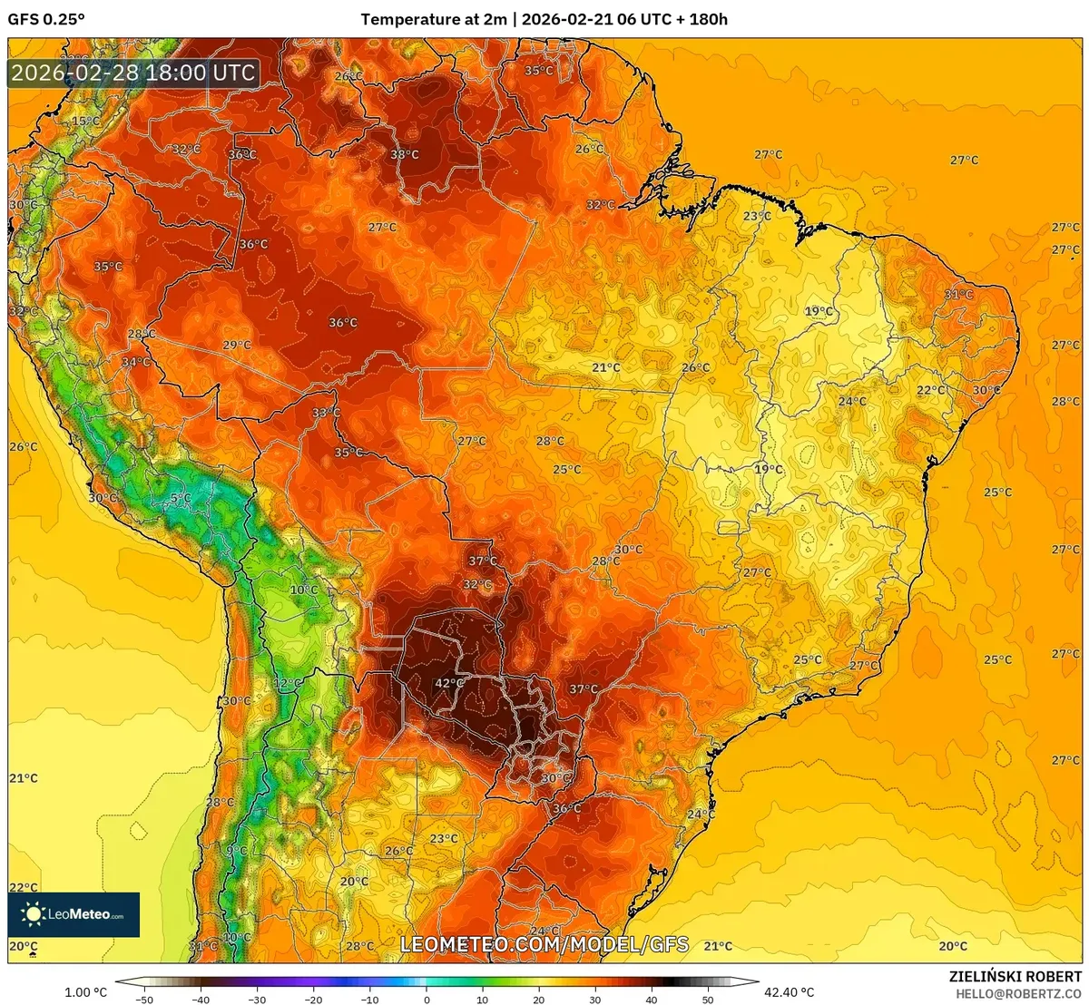 Temperaturas cálidas en la tarde en el Perú, 28 de febrero de 2026