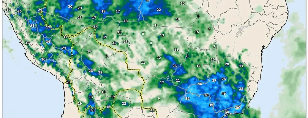 31 de enero de 2026 – Calor costero vs. lluvias andinas: máximas de 26°C y chubascos de 10 mm